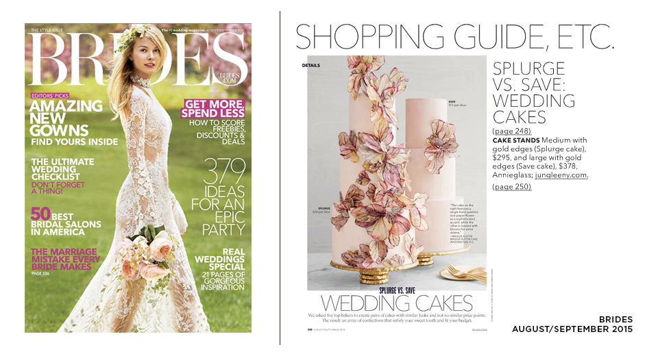 Pedestal with gold edge